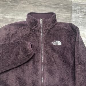 The North Face Osito Fleece Purple Womens M Full Zip Mock Neck Gorpcore Jacket